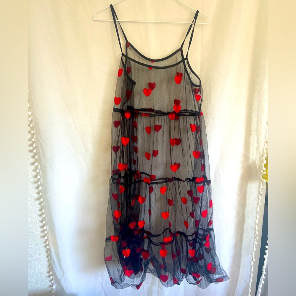 Tulle heart dress size s/m